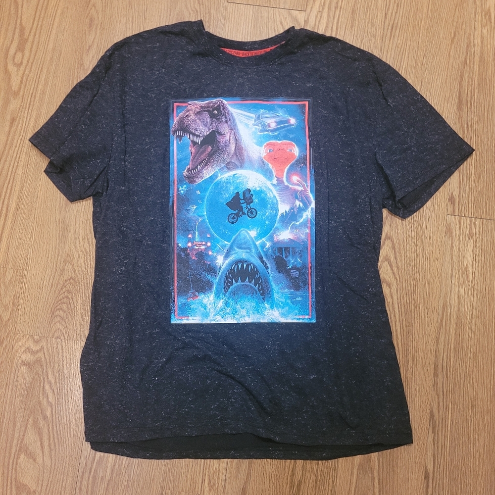 Mens XXL Welcome To The Extraordinary Universal Shirt ET Jaws Jurassic Park